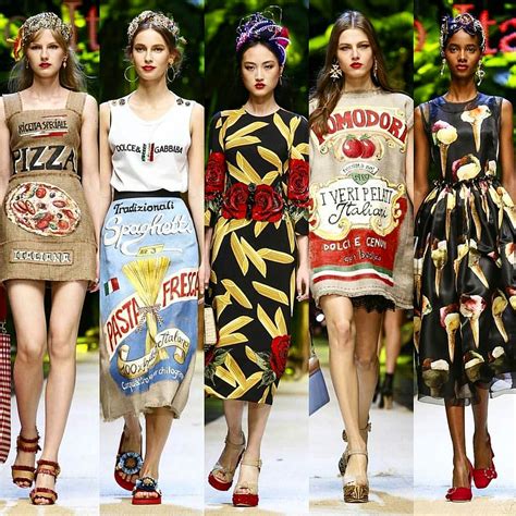 Pasta, pizza and gelato! Tropico Italiano for Dolce&Gabbana SS17